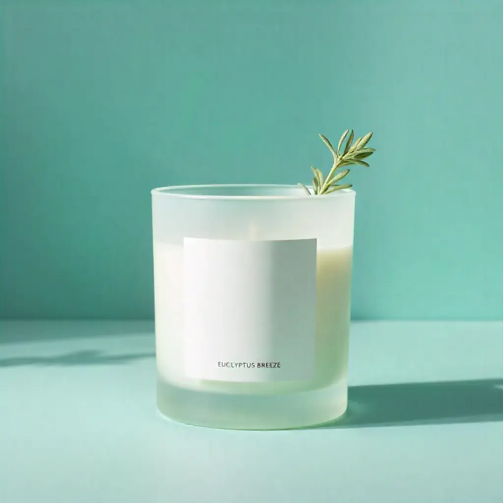 Eucalyptus Breeze scented candle  